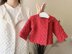Harmony Basketweave Draped Collar Jacket N 639