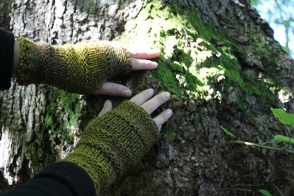 Dark Forest mittens