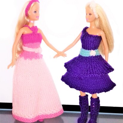 Barbie Princess and Popstar 11" & 12" doll outfits