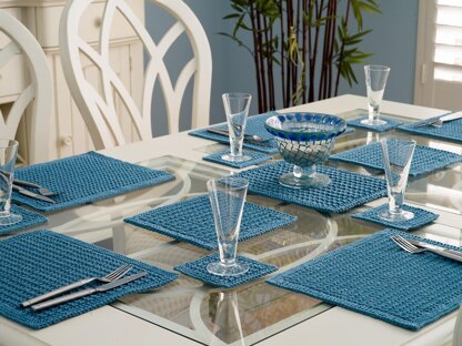 Trevarren Placemat Set Knitting Pattern