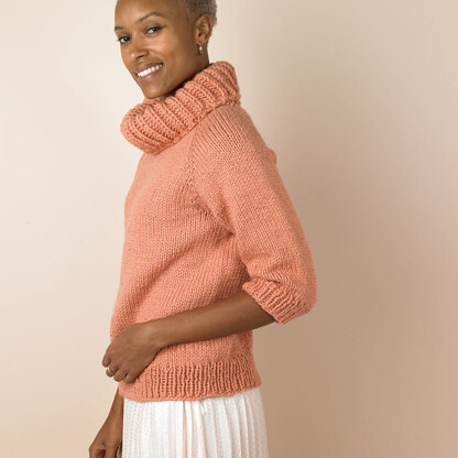 Wonderful Wooly Sweater - Free Knitting Pattern For Women in