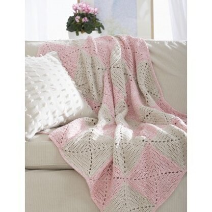 Twists Blanket in Lily Sugar 'n Cream Solids