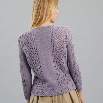 Zarah - Cardigan Knitting Pattern For Women in Debbie Bliss Piper ...