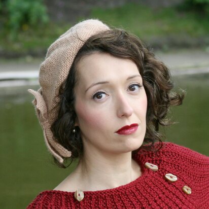 The Sunday Pictorial Beret - knitting pattern