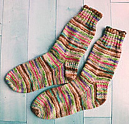 Basic Sock Pattern in 8 sizes