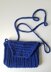 Dark blue handbag