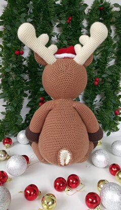 Rudolph the Red nosed Reindeer Crochet Pattern