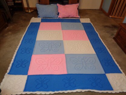 Butterfly Bedspread