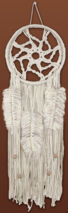 Design Works Natural Dream Catching Wall Hanging Macrame Kit