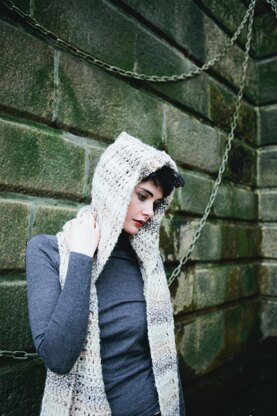 Northern Angel Hooded Scarf