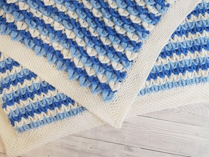 Frozen Hearts Baby Blanket