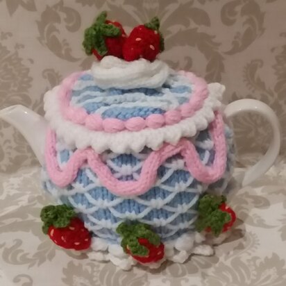 Modern Iced Cake Tea Cosy