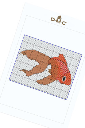 Goldfish in DMC - PAT0775 - Downloadable PDF