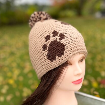 Puppy Paw Beanie