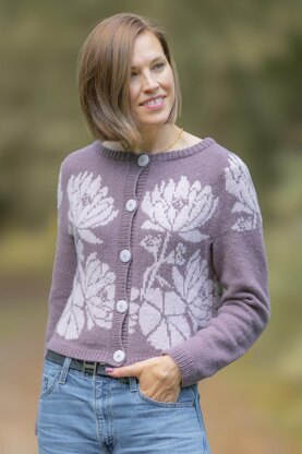 Pink Lotus Cardigan