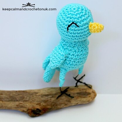 Bluebird of Happiness Amigurumi