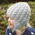 Addison Cabled Earflap Hat