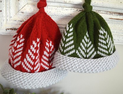 Fir Christmas Beanie - P143