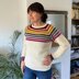 The Eclectic Rainbow Raglan