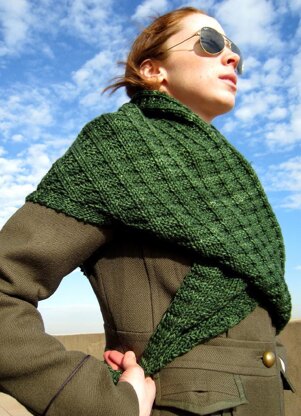 Integral Shawlette and Shawl