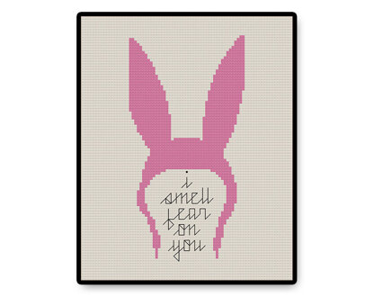 I Smell Fear - PDF Cross Stitch Pattern