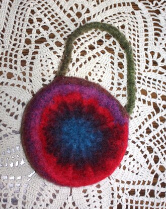 Little Miss Felted Purse