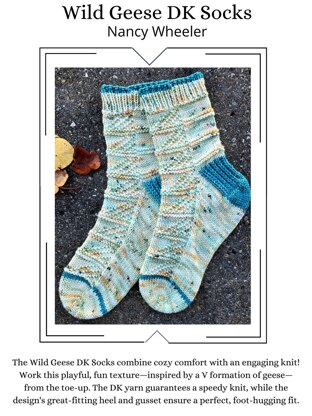 Wild Geese DK Socks
