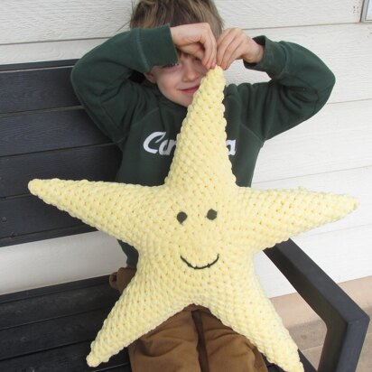 Large Plush Star Toy or Pillow