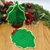 Holly Christmas Tree Coasters