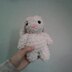 Crochet Bunny With Overalls