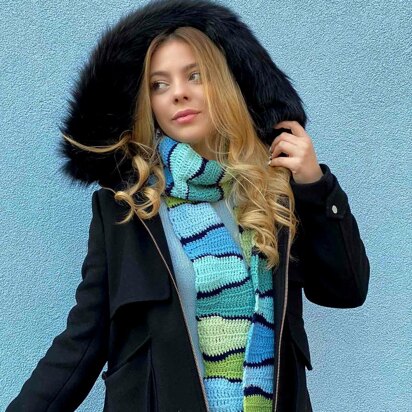 Waves Scarf