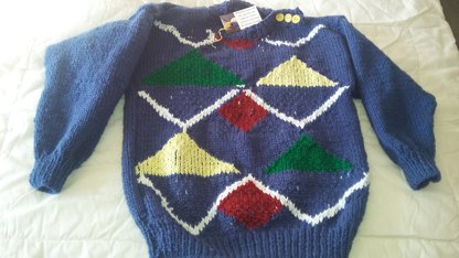 Ready to go kids's sweater