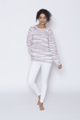 Sweater & Tunic in King Cole Stripe DK - 5715 - Leaflet