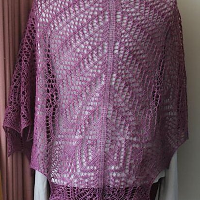 Antimacassar Shawl - knitting pattern
