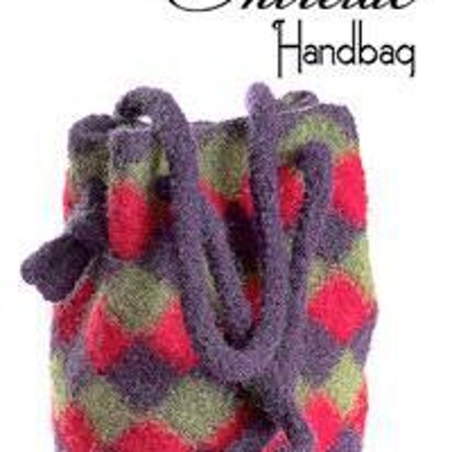 Felted Entrelac Handbag