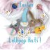 PDF Easter Lollipop Hat Topper Knitting Pattern Chupa-Chup Sweeties Sucker Saver Easter Hunt
