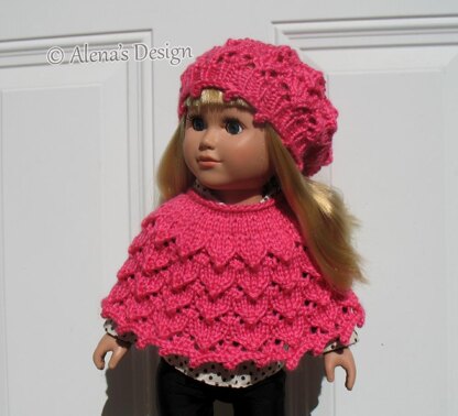 Lace Hat and Poncho