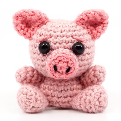 Mini Pig Crochet Pattern