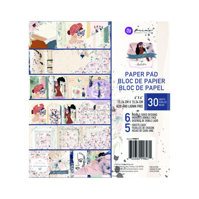 Prima Marketing Indigo Collection 6x6 Paper Pad