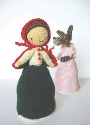 Little Red Riding Hood & The Wolf Topsy Turvy Doll