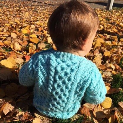 Gavin baby and toddler aran sweater