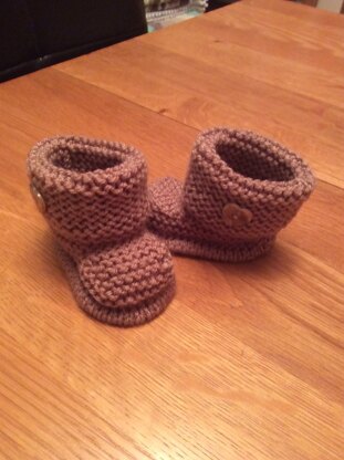 Cuff booties