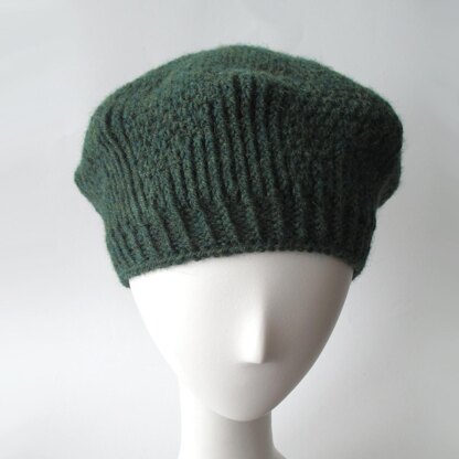 Twirling Twill Beret