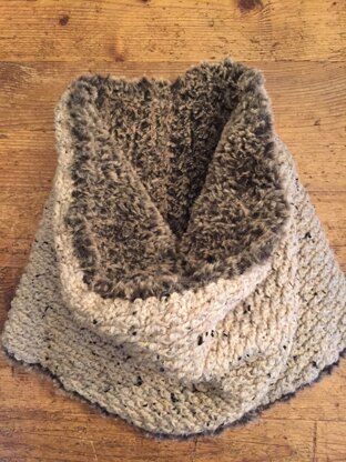 Luxury furry cowl