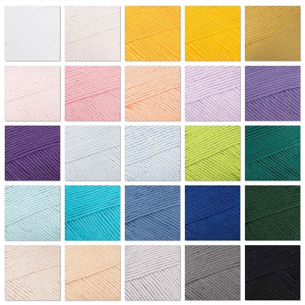 Paintbox Yarns Cotton DK 25 Ball Color Pack Yarn at WEBS
