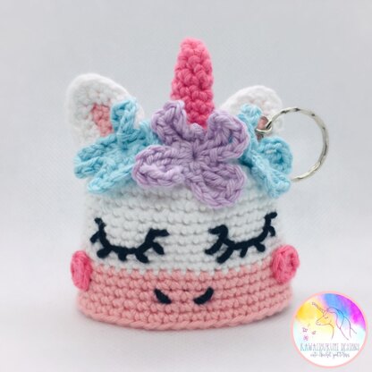 Kawaii Unicorn Purse and Key Ring