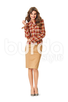 Burda Style Jacket B6569 - Paper Pattern, Size 8-20