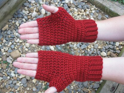 Red Riding Hood mitts