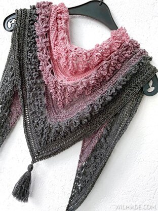 Vela Flower Friend Shawl