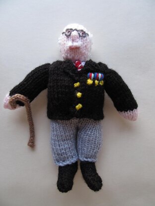 Captain Sir Tom Moore Doll
